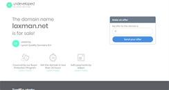 Desktop Screenshot of laxman.net